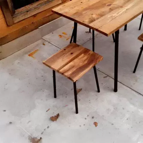 Piezas únicas en madera natural