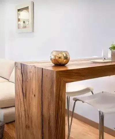 Muebles de madera recuperada en Asturias