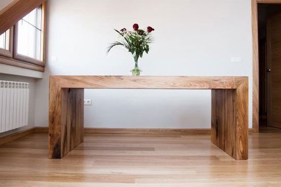 Construcciones en madera natural