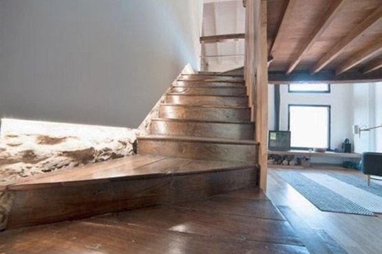 Estructuras robustas de madera recuperada