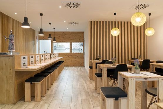 Estructuras decorativas en madera